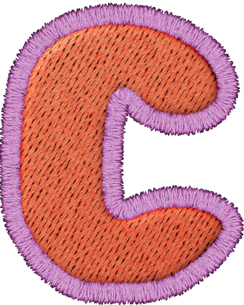 Letra C bordada en hilo, símbolo de concientización y primer paso de la metodología C.R.I en Descúbrete con Instrucciones